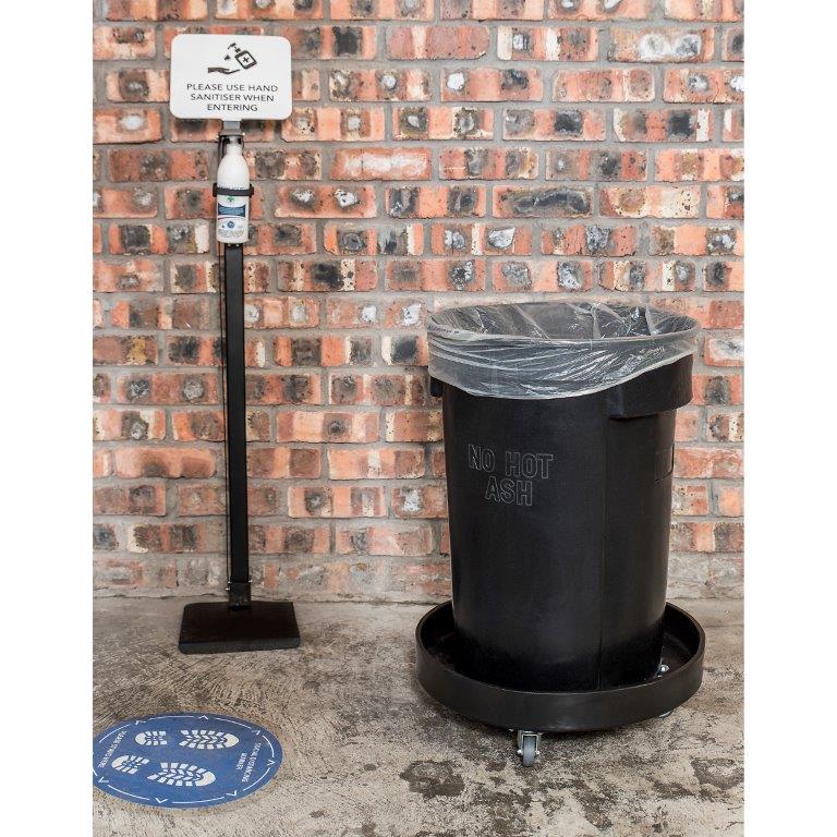 Round Dolly Trolley with 4 Castors