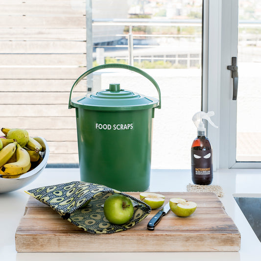Composting Kitchen Caddy, Round