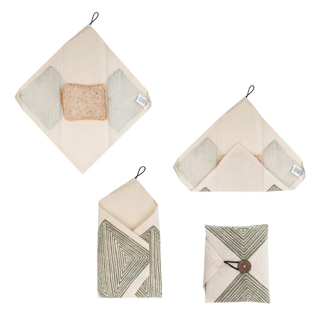 Spaza Fabric Food Wrap - Set of 3