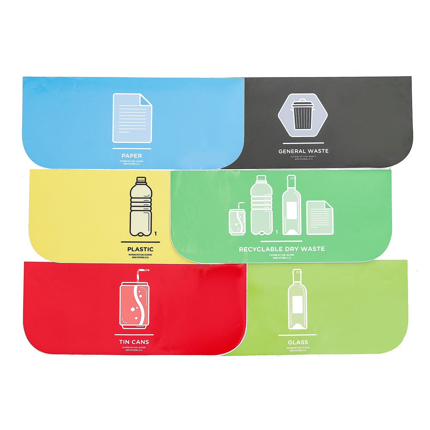 Recycling Stickers - Large