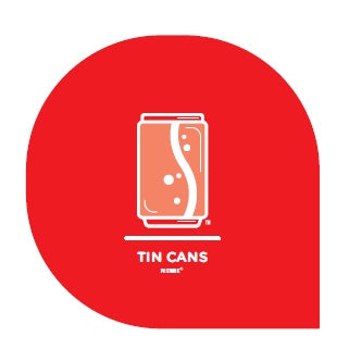 Recycling Stickers - Teardrop