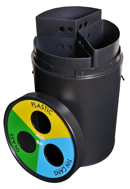 Ecocylinder 3-waste Recycle Bin