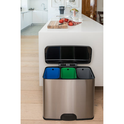Sensor-Tap 3Compt Sensor bin, 45L
