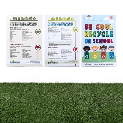 Recycling Outdoor Poster, A3