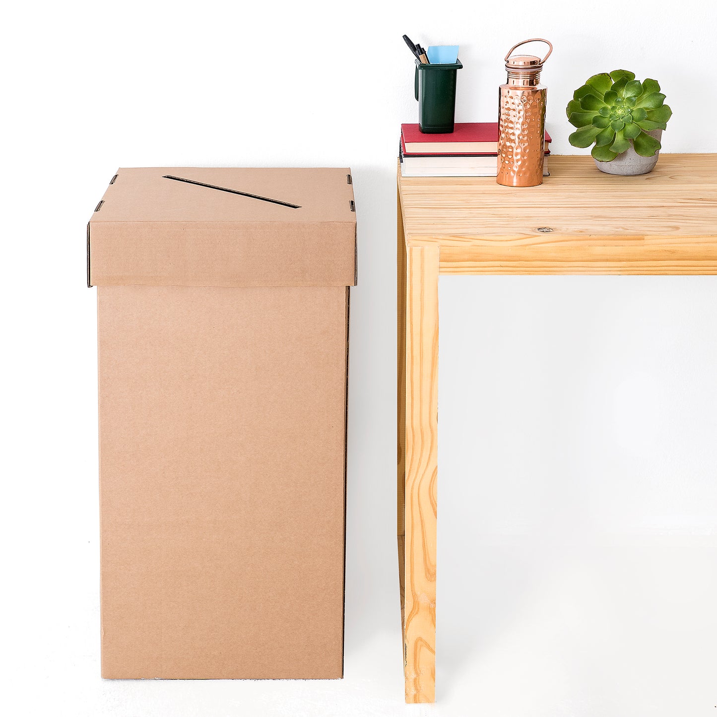 Cardboard Paper Bins