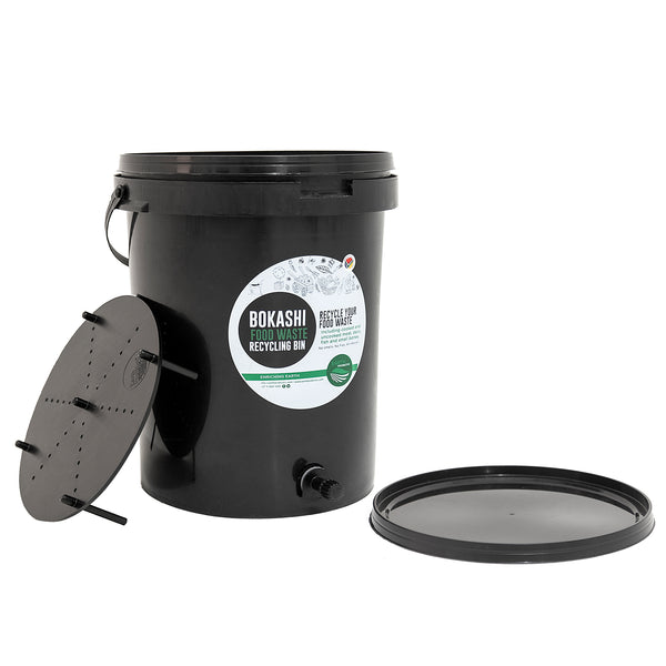 Compra Compostiera da cucina KIT Ecovi® Black Lid Bokashi - zero waste -  zero waste - orto urbano all'ingrosso