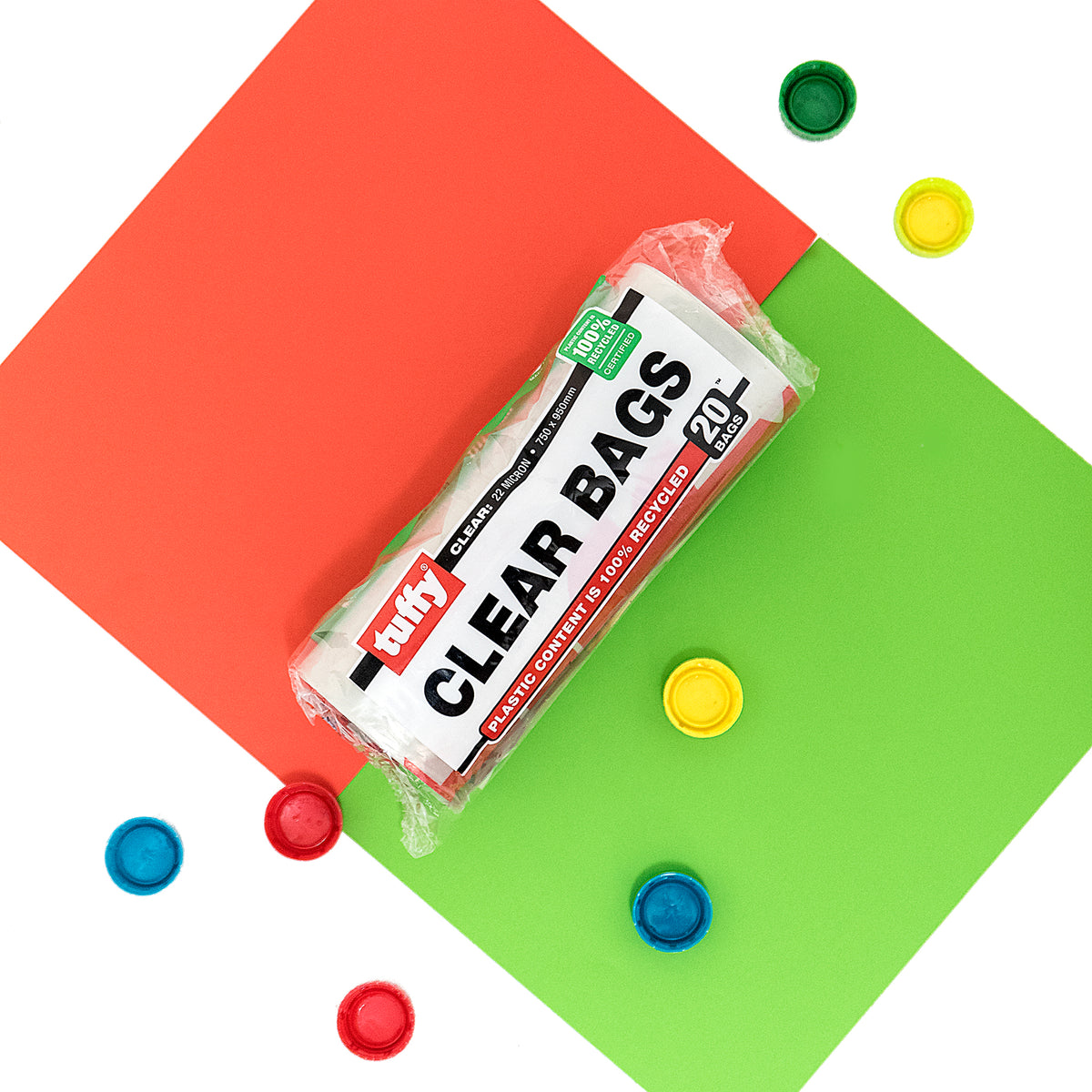 Clear Plastic Recycling Bags WAWO