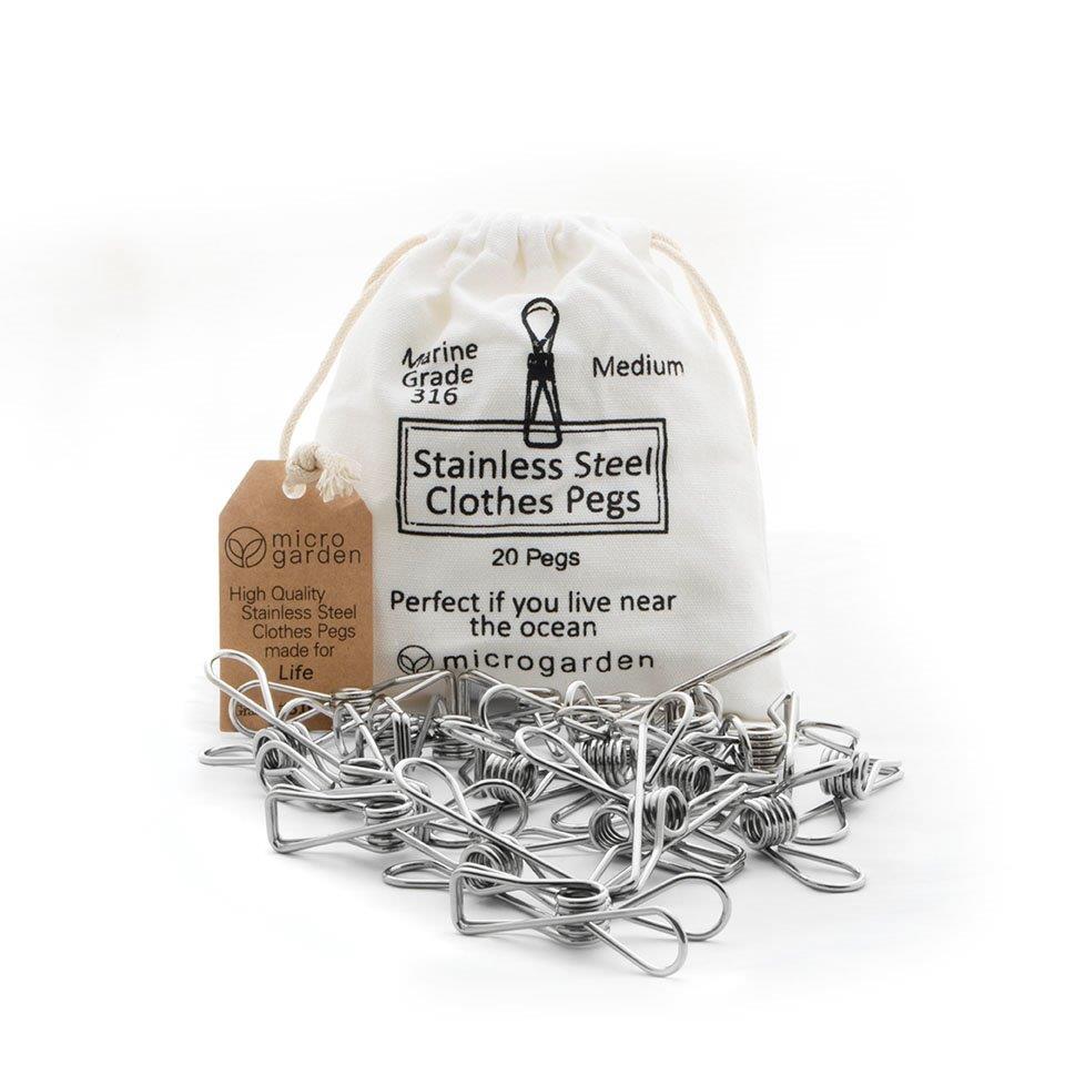 Stainless Steel Clothing Pegs WAWO